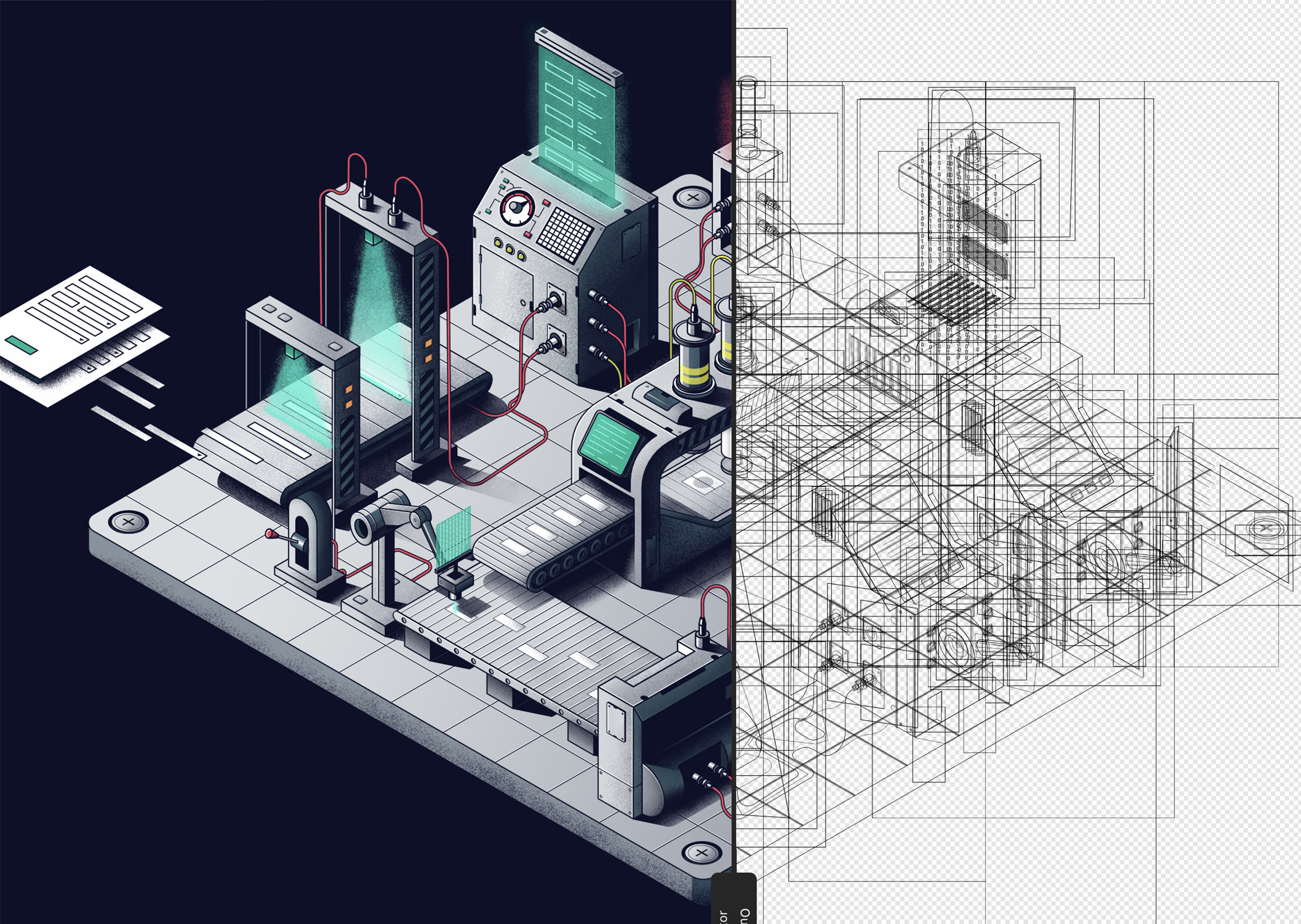 Editorial concept illustration