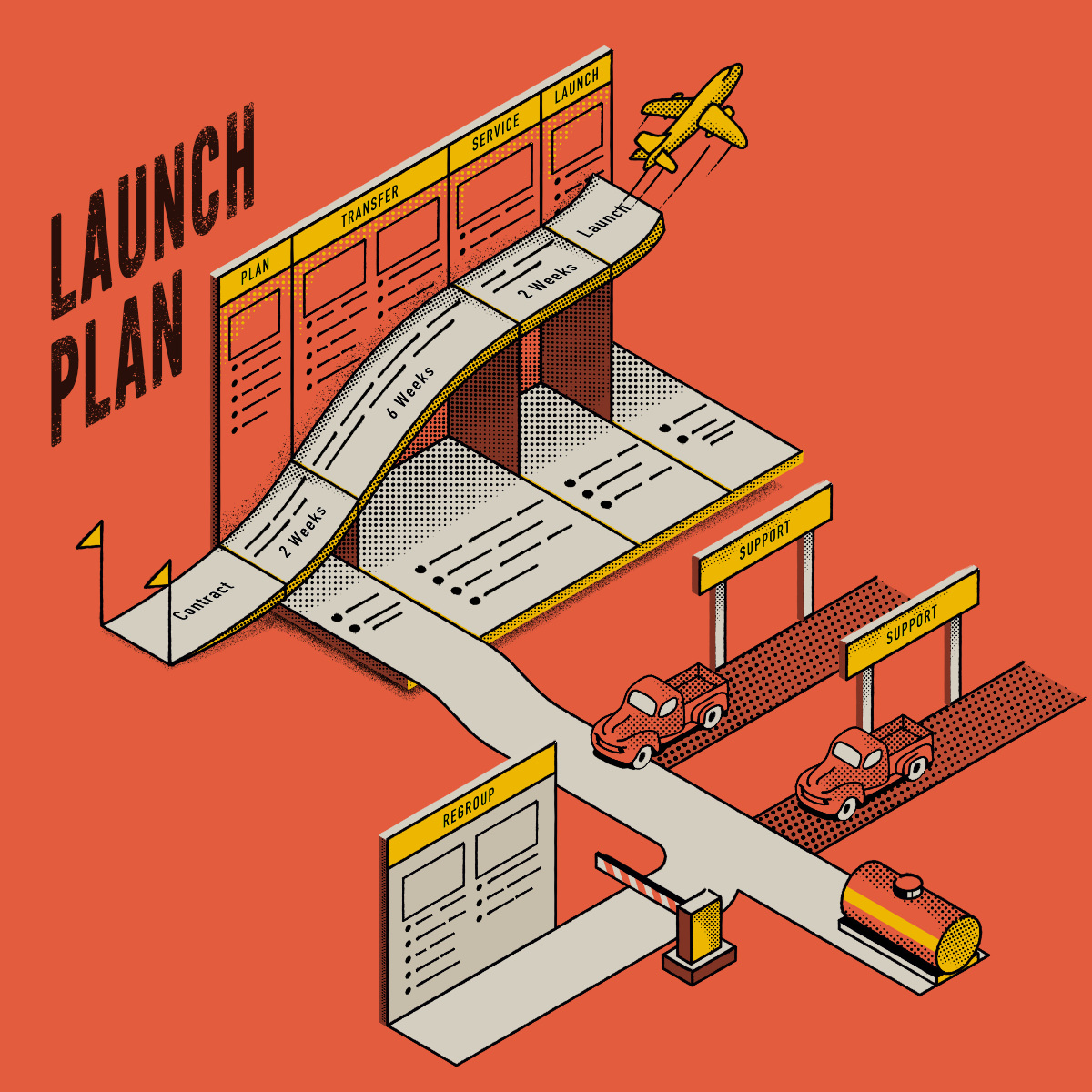 Editorial concept illustration
